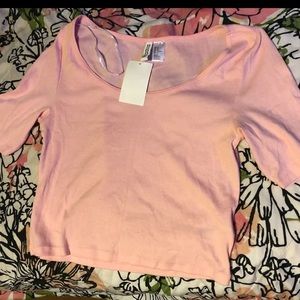 H & M crop top